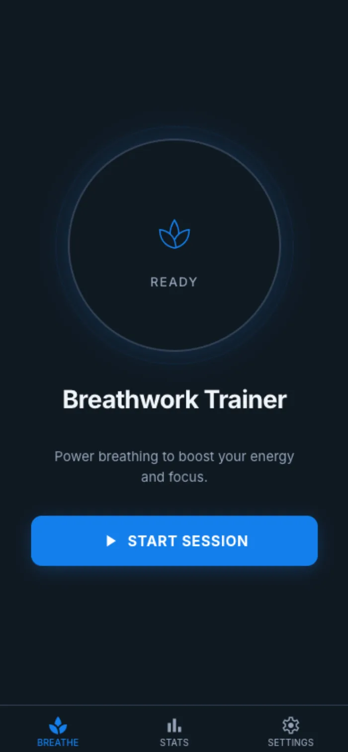Breathwork project preview