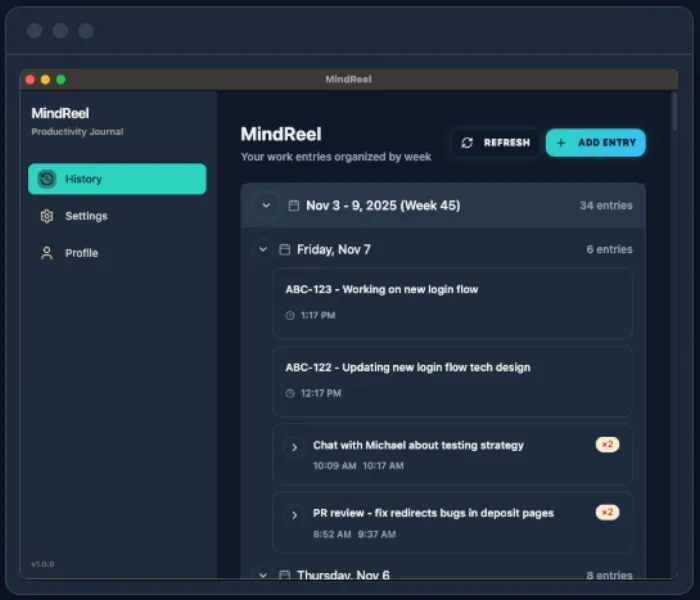 MindReel project preview